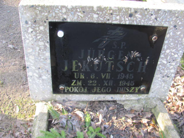 Jurgen Jekutsch 1945 Ryn - Grobonet - Wyszukiwarka osób pochowanych