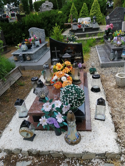 Janina Tomaszewska-Gębal 1941 Ryn - Grobonet - Wyszukiwarka osób pochowanych