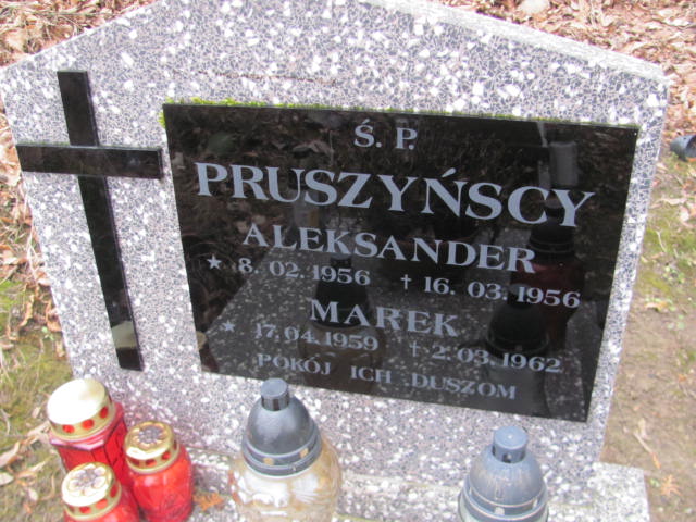 Aleksander Pruszyński 1956 Ryn - Grobonet - Wyszukiwarka osób pochowanych