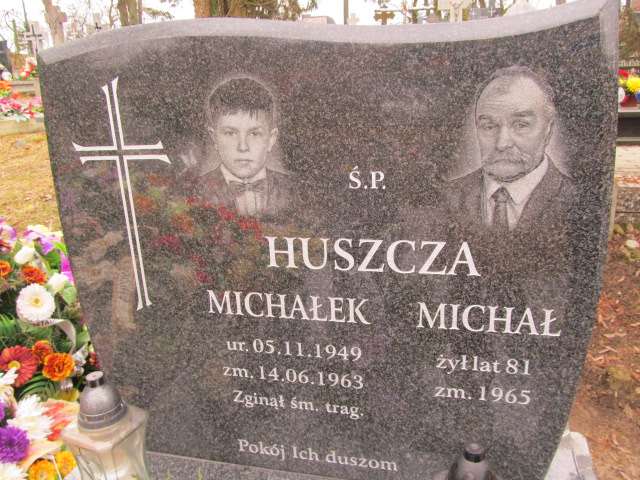 Michał Huszcza 1949 Ryn - Grobonet - Wyszukiwarka osób pochowanych