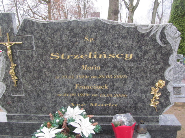 Maria Strzelińska 1924 Ryn - Grobonet - Wyszukiwarka osób pochowanych