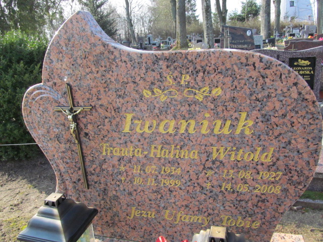 Trauta Halina Iwaniuk 1934 Ryn - Grobonet - Wyszukiwarka osób pochowanych