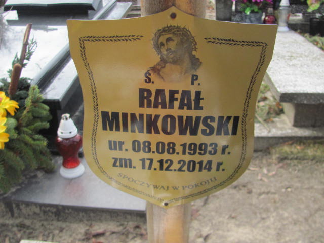 Rafał Minkowski 1993 Ryn - Grobonet - Wyszukiwarka osób pochowanych
