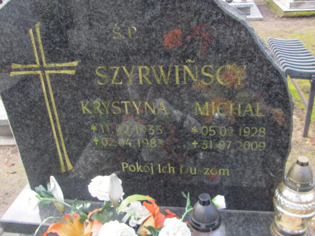 Krystyna Szyrwińska 1935 Ryn - Grobonet - Wyszukiwarka osób pochowanych