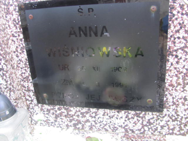 Anna Wiśniowska 1909 Ryn - Grobonet - Wyszukiwarka osób pochowanych