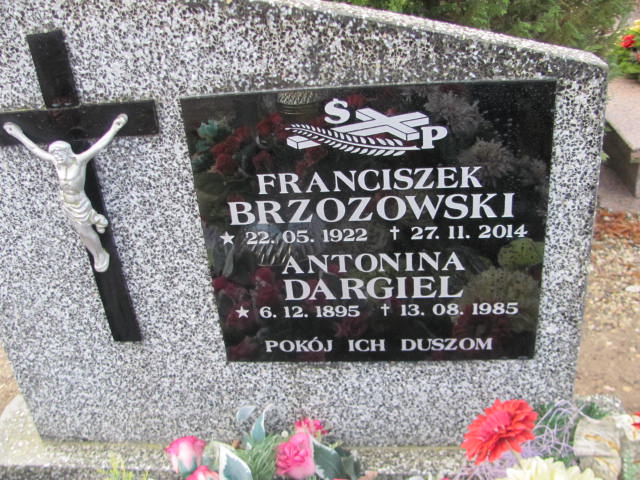 Franciszek Brzozowski 1922 Ryn - Grobonet - Wyszukiwarka osób pochowanych