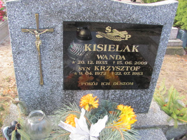 Wanda Kisielak 1935 Ryn - Grobonet - Wyszukiwarka osób pochowanych