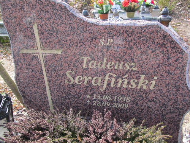 Tadeusz Serafiński 1938 Ryn - Grobonet - Wyszukiwarka osób pochowanych