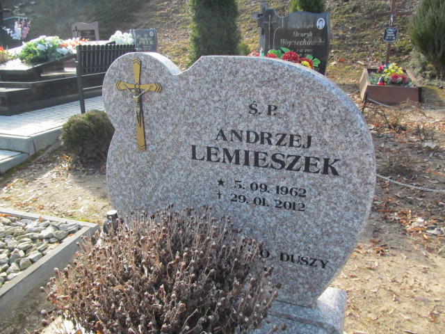 Andrzej Lemieszek 1962 Ryn - Grobonet - Wyszukiwarka osób pochowanych