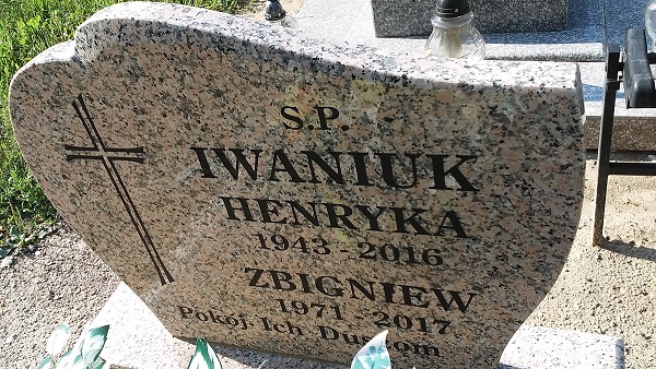 Henryka Iwaniuk 1943 Ryn - Grobonet - Wyszukiwarka osób pochowanych