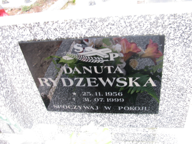 Danuta Rydzewska 1956 Ryn - Grobonet - Wyszukiwarka osób pochowanych