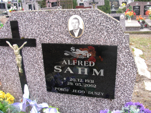Alfred Bodo Sahm 1931 Ryn - Grobonet - Wyszukiwarka osób pochowanych