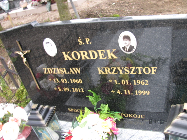 Krzysztof Kordek 1962 Ryn - Grobonet - Wyszukiwarka osób pochowanych